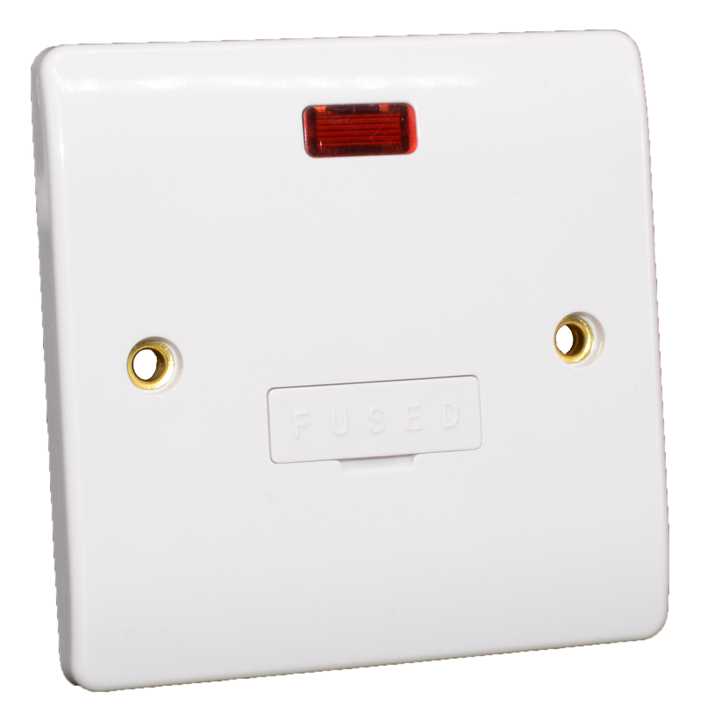 [SLB4461L] Iona 13 Amp Fused Spur with Neon