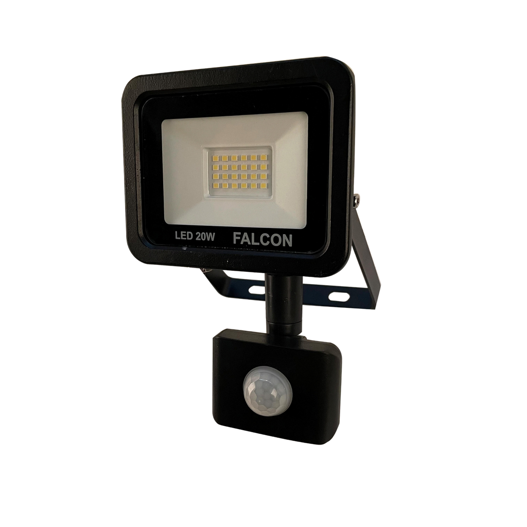 Falcon 20 Watt 2,000 Lumen LED Floodlight C/W P.I.R