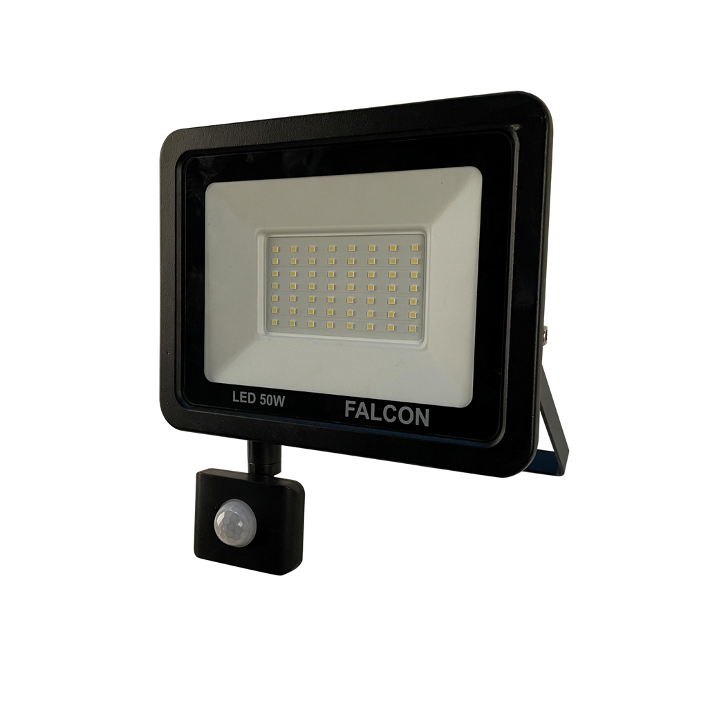 [SLF50] Falcon 50 Watt 5,200 Lumen LED Flood Light C/W P.I.R