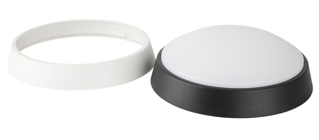 Daytona CCT 18W LED Round B/head 1700Lm Black/White Trim