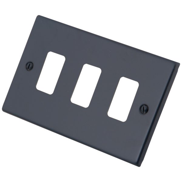 [MGBGRP3] Granite Blue 3 Gang Grid Plate 6103-352