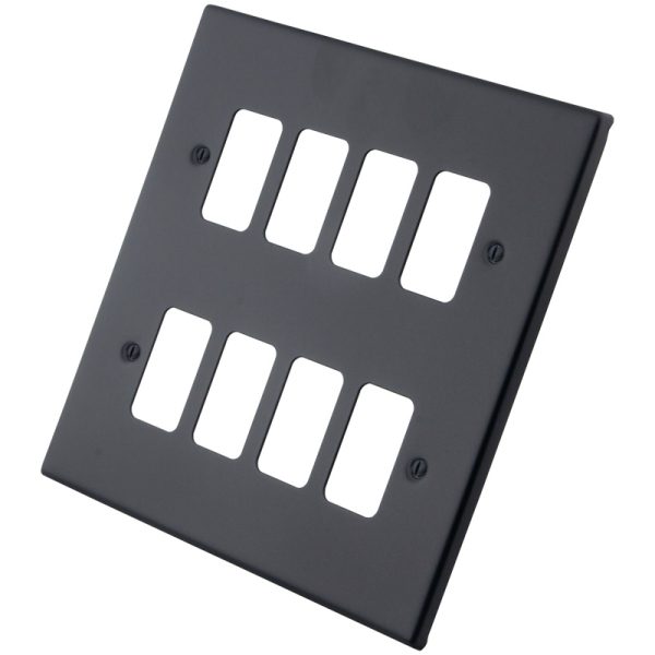 [MGBGRP8] Granite Blue 8 Gang Grid Plate 6103-355