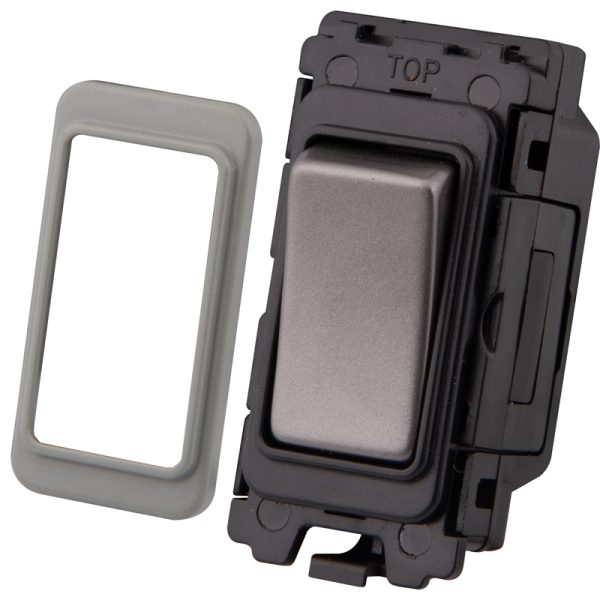 [MGMGR-INTS] Gunmetal Grey Intermediae Switch Grid Module - 3207-007