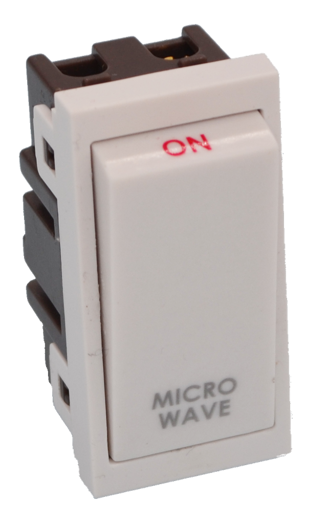 [MOD20HOB] Lincoln 20 Amp White Double Pole  Module Insert - Hob