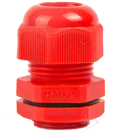 [CGM25R] Plymouth 25mm Cable Gland IP68 Red 13-18mm