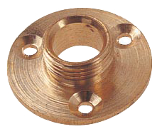 Lincoln Threaded Brass Nipple Plate