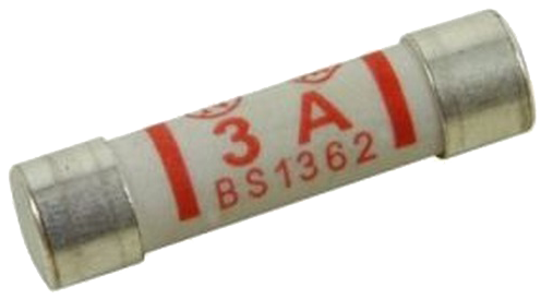 Cesco 3 Amp Plug Top Fuse