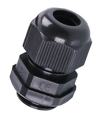 Plymouth 25mm Cable Gland IP68 Black 13-18mm